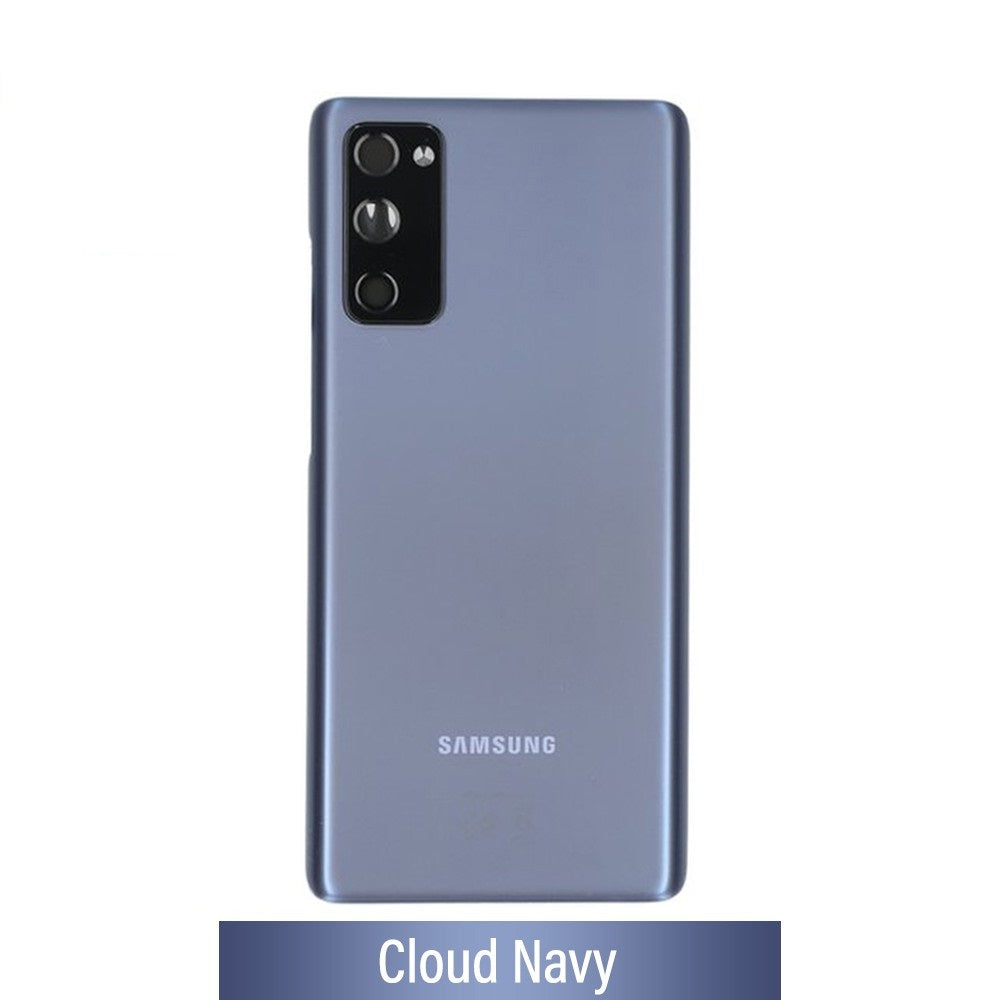 Rear Cover Glass For Samsung Galaxy S20 FE / 5G G780F / G781B GH82-24223A/GH82-24263A (Gold )-Cloud Navy Rear Cover Glass For Samsung Galaxy S20 FE / 5G G780F / G781B GH82-24223A/GH82-24263A (Gold )-Cloud Navy